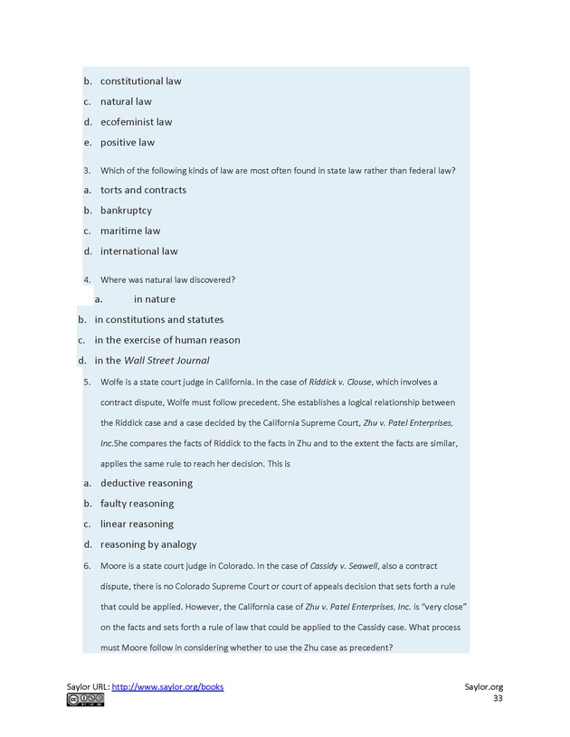 Business Law and the Legal Environment - Page 33